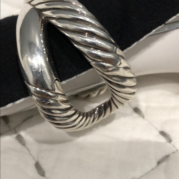 DAVID YURMAN Sterling Silver Crossover Cuff - Picture 2 of 8